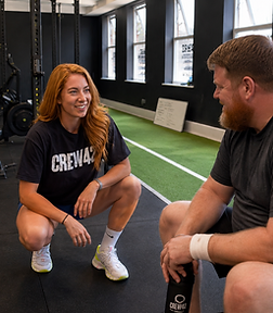 One to one personal training session at Crew42