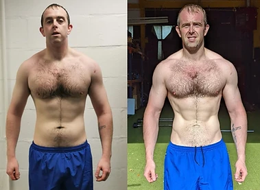 Crew42 member before and after transformation