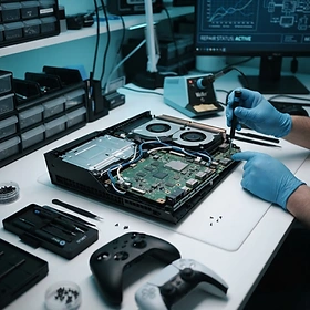 Retro Console Repair at GSK Technologies in Folsom, PA