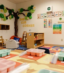 The Cub Corner classroom