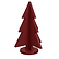 Winterberry Wine painted paint-grade HDF tree, gallery thumbnail 1