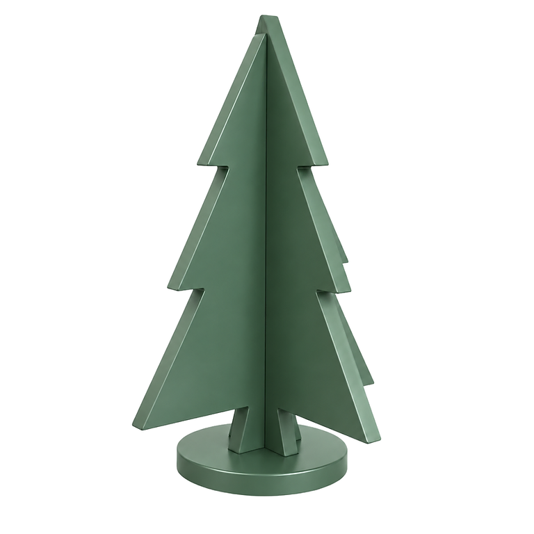Christmas Sage hand-painted paint-grade HDF Christmas tree product view