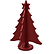 Winterberry Wine painted paint-grade HDF tree, gallery thumbnail 2