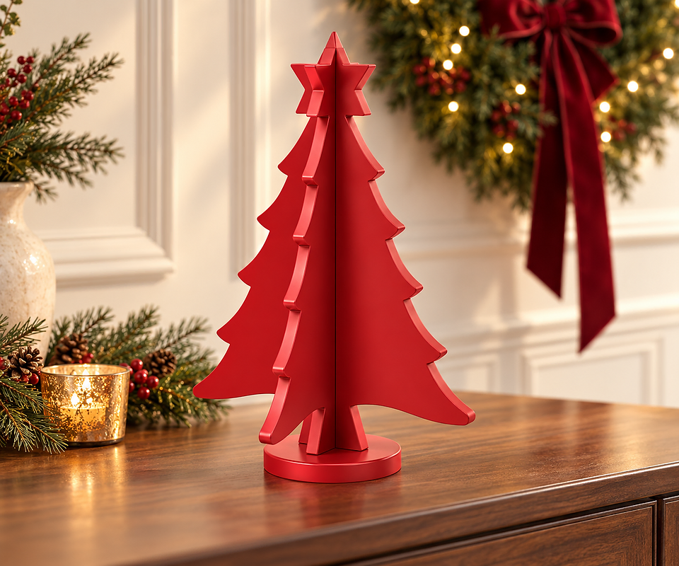 Ribbon Red holiday styling