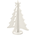 Winter White painted paint-grade HDF tree, gallery thumbnail 2
