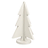 Winter White painted paint-grade HDF tree, gallery thumbnail 1