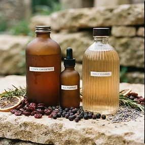Artisan botanical cleaning solutions