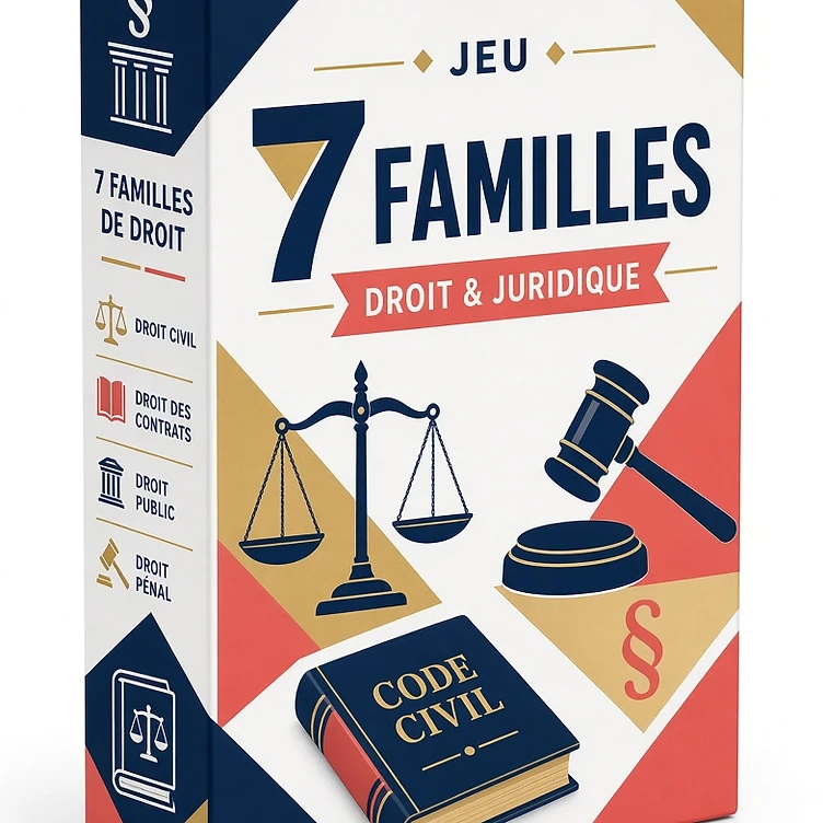 JEU 7 FAMILLES - Droit