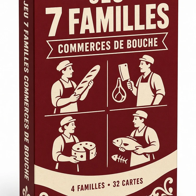 JEU 7 FAMILLES - Commerces de Bouche