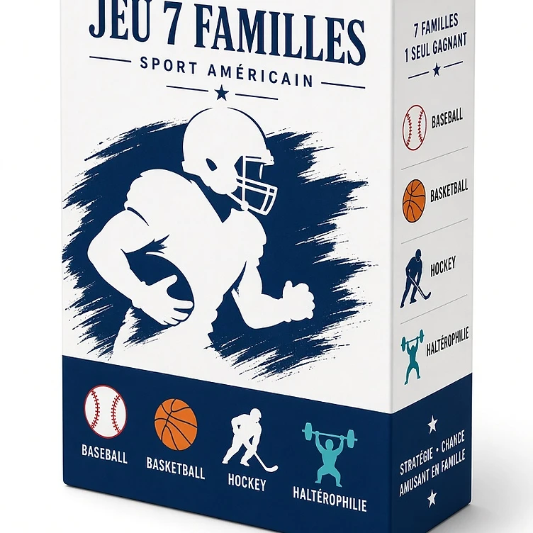 JEU 7 FAMILLES - Sport Américain