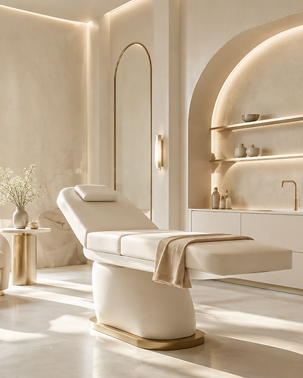 The serene interior of Lasting Beauty's clinic