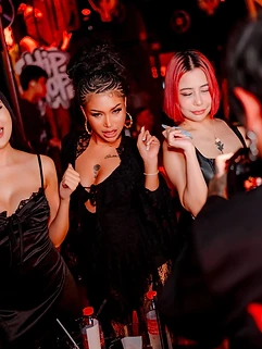 The Red Room crowd