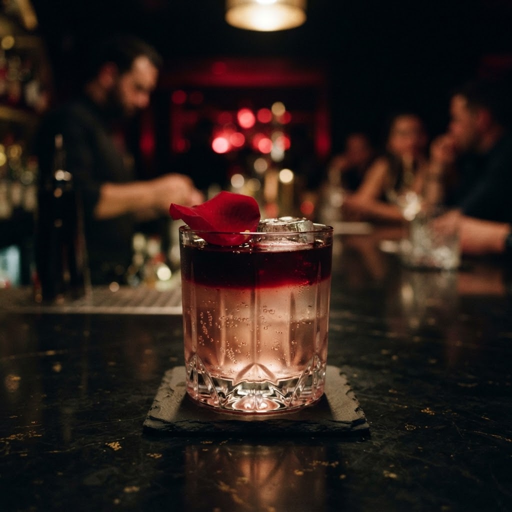Spank Me Sour signature cocktail at Play Room Pattaya