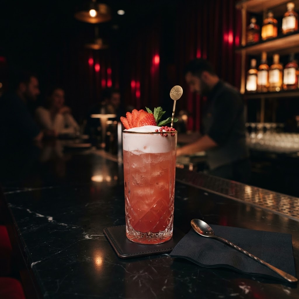 Whipped & Pounded signature cocktail at Play Room Pattaya