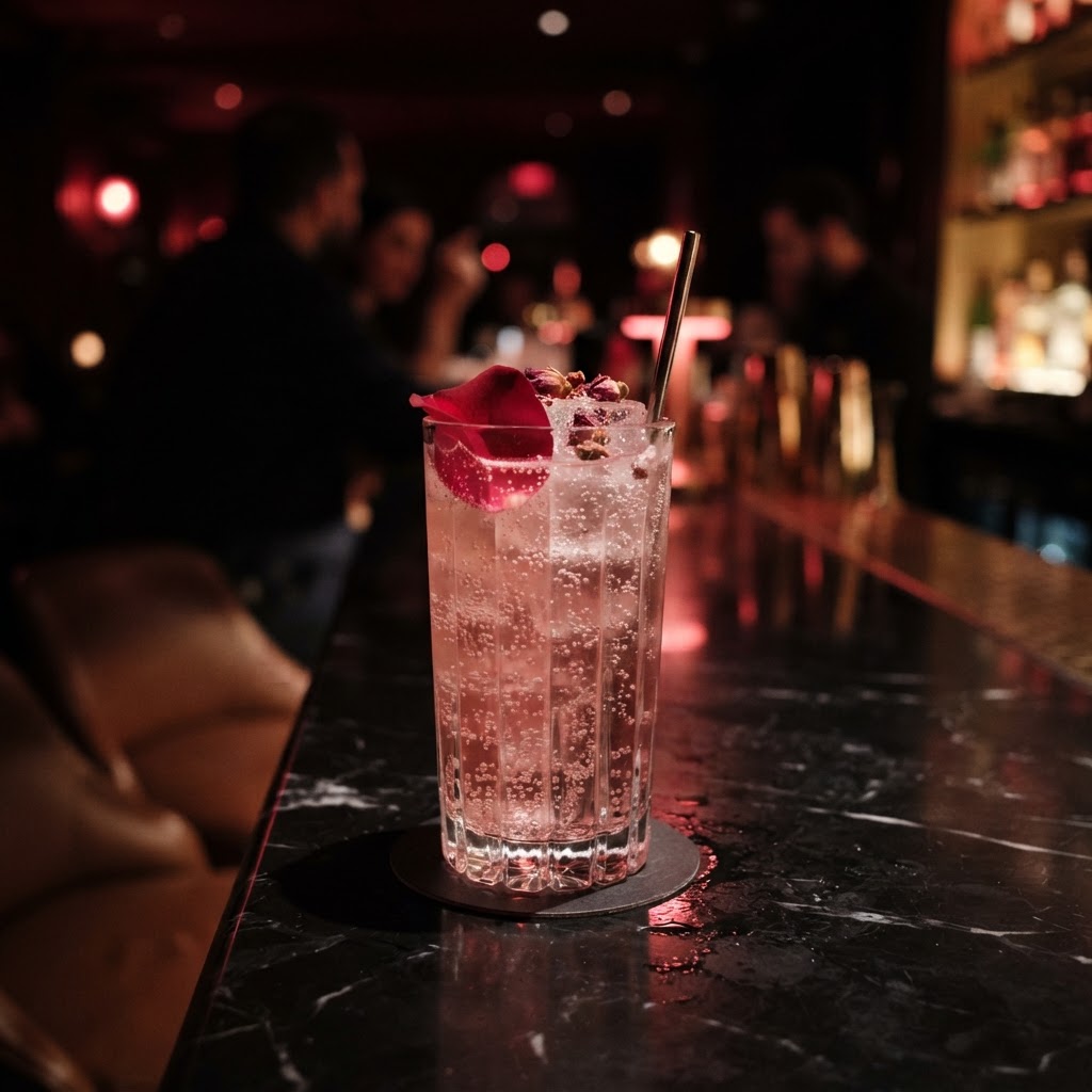 The Safe Word signature cocktail at Play Room Pattaya