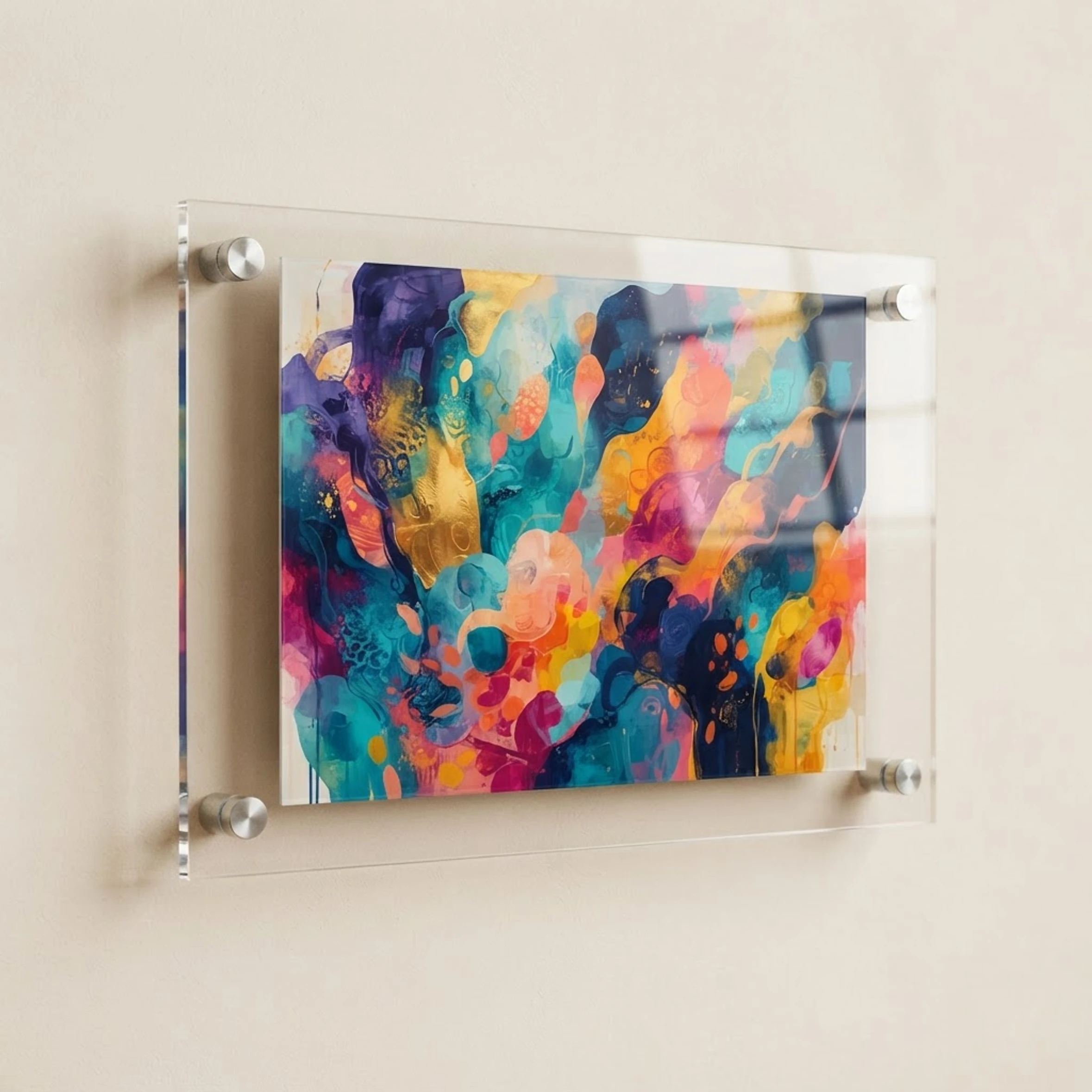 Printed Acrylic Wall Sign — view 1
