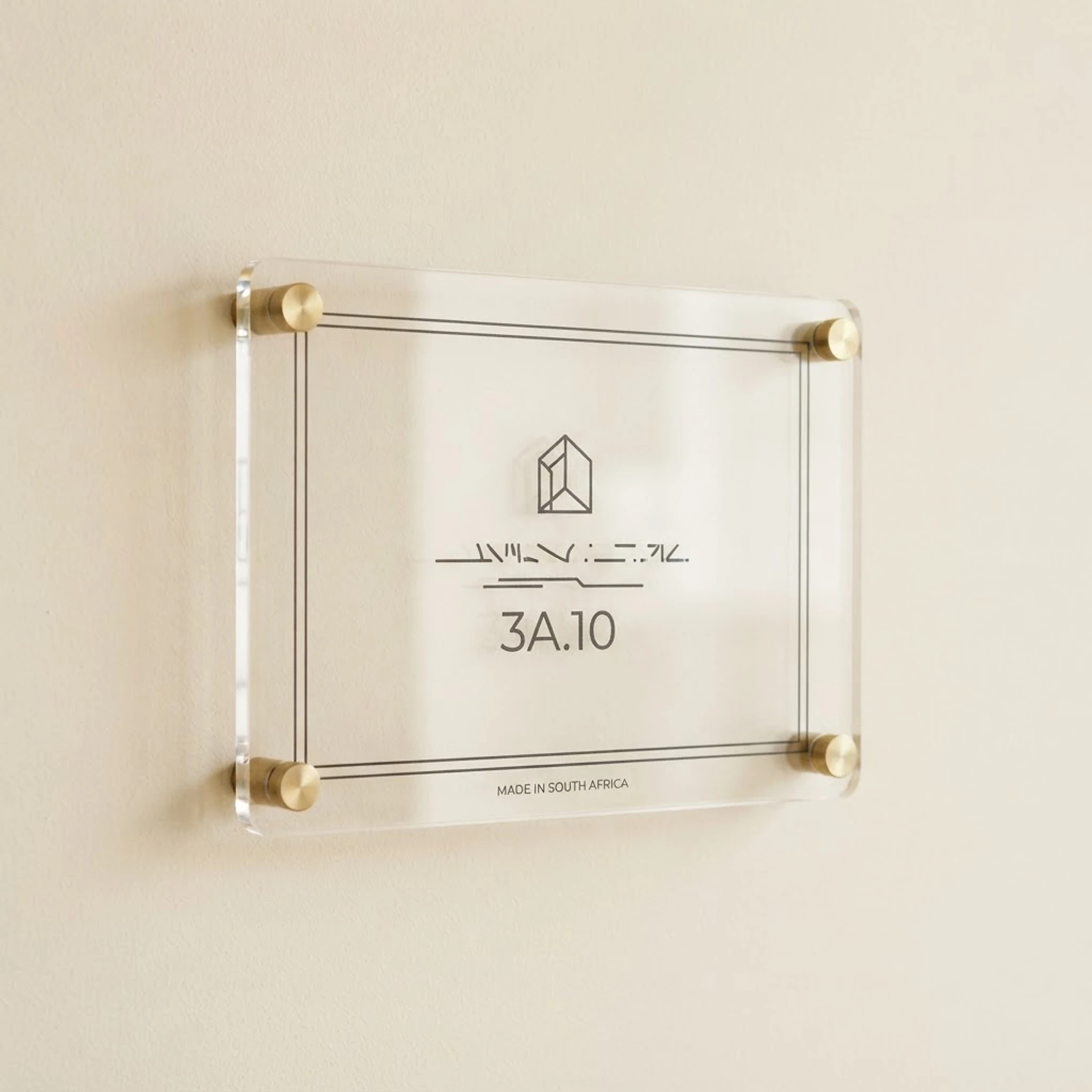 Door & Room Sign — view 1