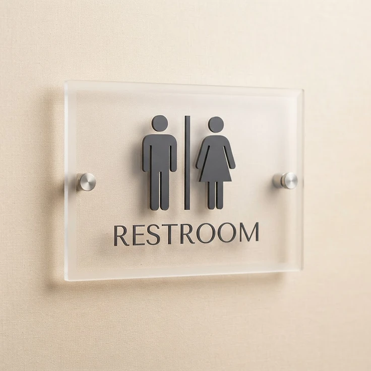 Restroom Sign — view 1