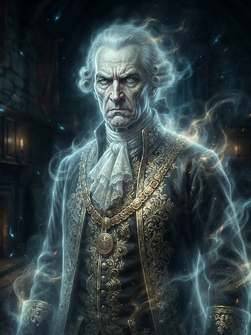 THE FIRST MAYOR OF NEW YORK, Ghostly Figure