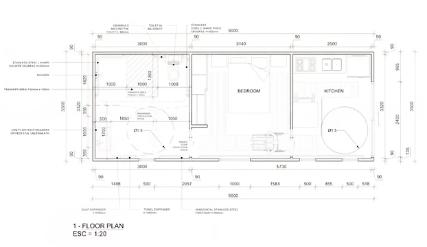 The Independence floor plan drawing