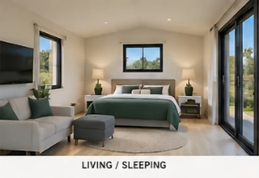 The Independence living / sleeping drawing