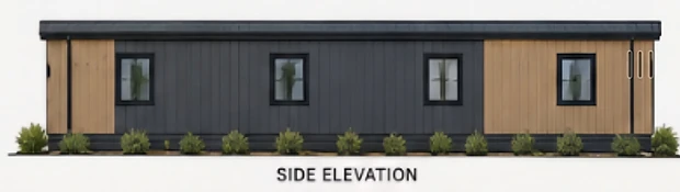 The Independence side elevation drawing