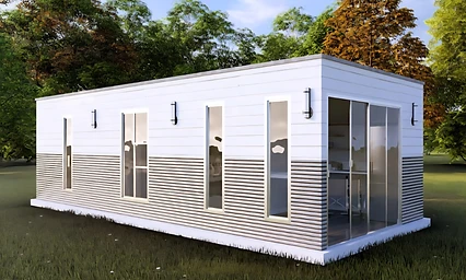 The Independence exterior — isometric drawing