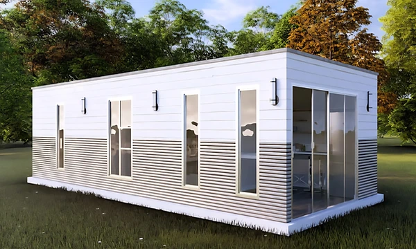 The Independence exterior — isometric drawing