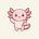 Figgy the axolotl waving