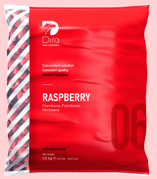 Dira Raspberry 1kg x5