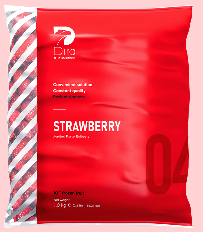Dira Strawberry 1kg x5