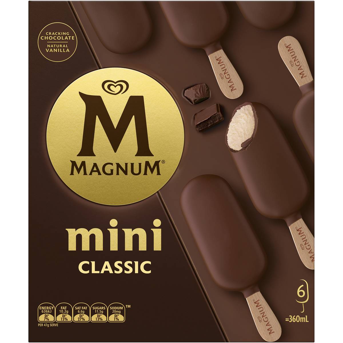 Mini Classic Almond 10x55mlx6
