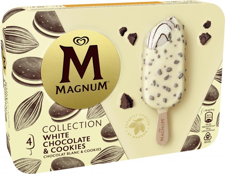 Magnum White Chocolate & Cookies 3x90mlx10