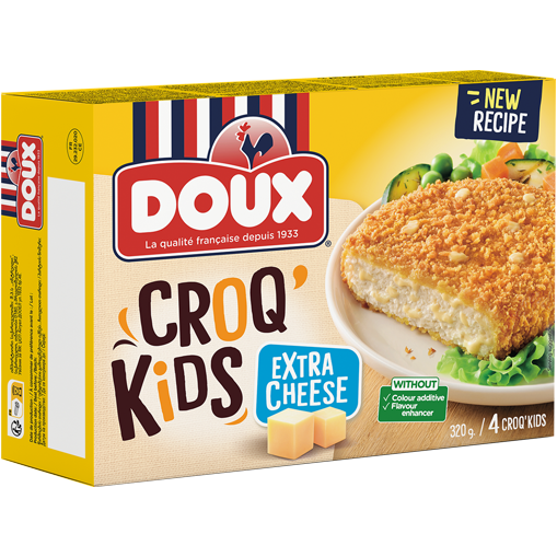Croq Kids Fromage Cheese & Tender Spicy 320g x8