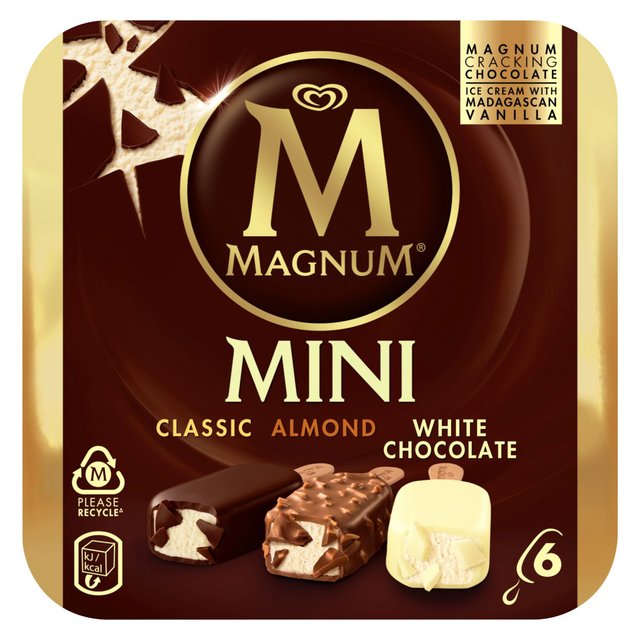 Magnum Mini Classic Almond 6x6x55ml