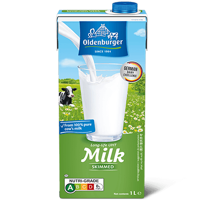 Oldenburger Milk 1ltr x12 Skimmed