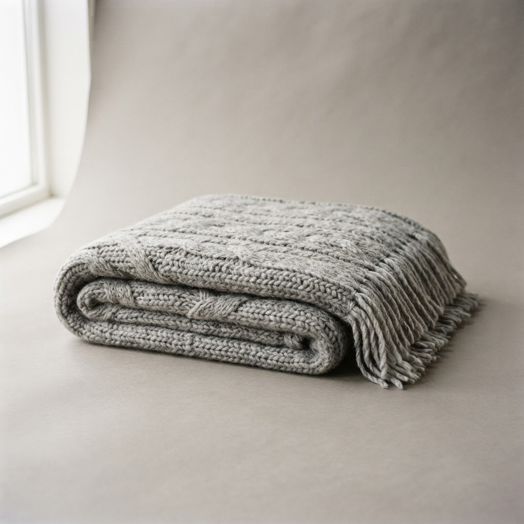 Solace Wool Throw