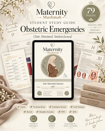 Obstetric Emergencies Study Guide