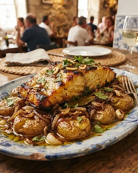 Bacalhau à Lagareiro