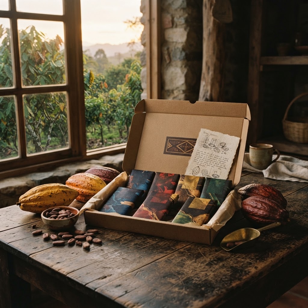 Among the cacao trees in Ecuador
