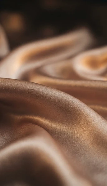 Textura de satén de los accesorios