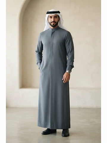 Slate Grey Modern Kandoora