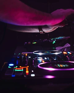 Stimmungsvolles DJ-Set