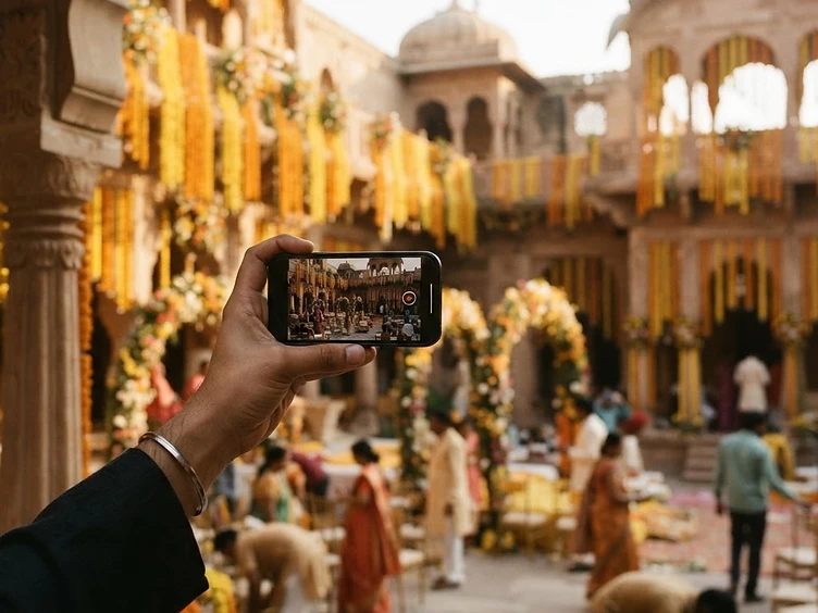 A ground walk-through, sent by video · Illustrative image — real photography to follow
