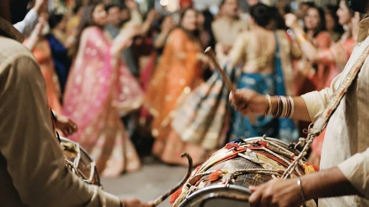 A remote venue walkthrough, sent to the couple · Illustrative image — real photography to follow