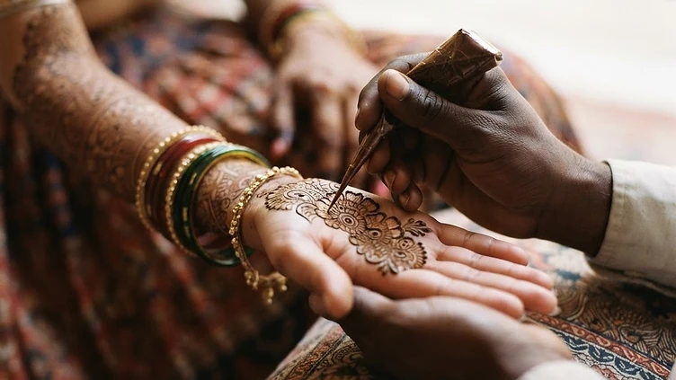 A remote venue walkthrough, sent to the couple · Illustrative image — real photography to follow