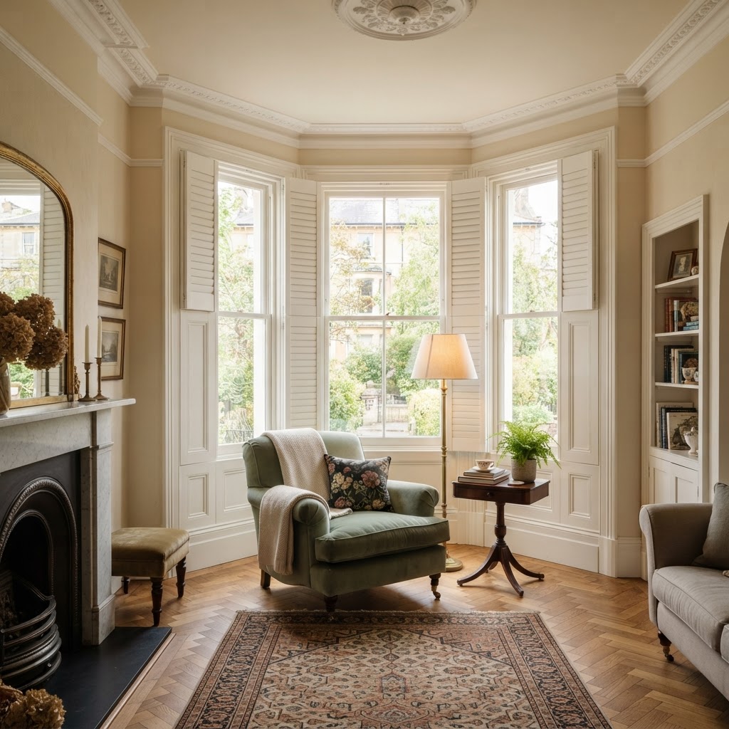 Michael P.'s bay window installation in Pittville