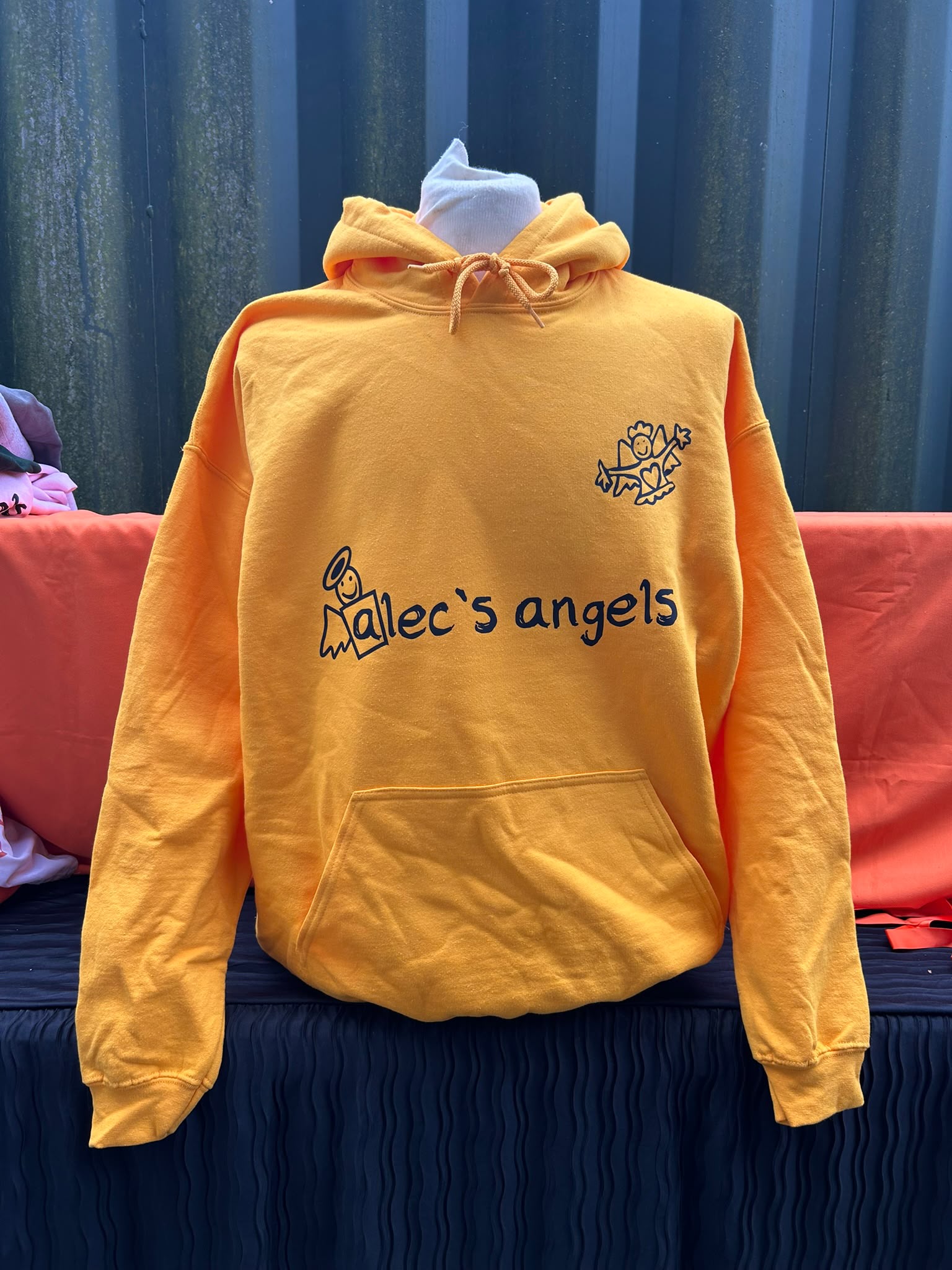 Orange Hoodie