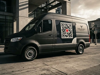 Fleet vehicle QR