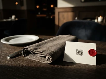 Restaurant digital menu